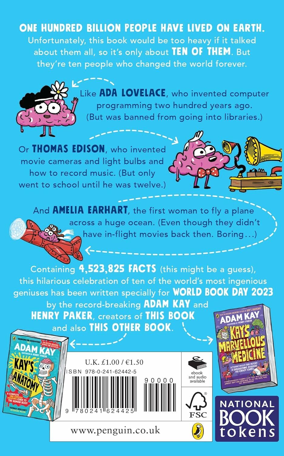 Kay's Brilliant Brains: A World Book Day 2023 Mini Book