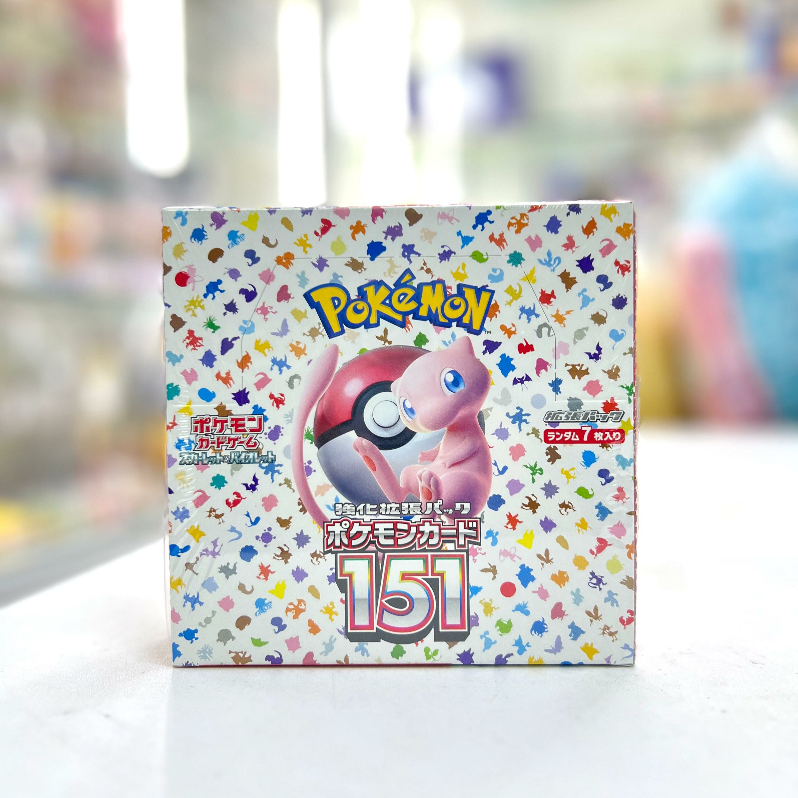 SV2a  Pokemon Card [SV2a] 151 (Japanese version) Booster Box