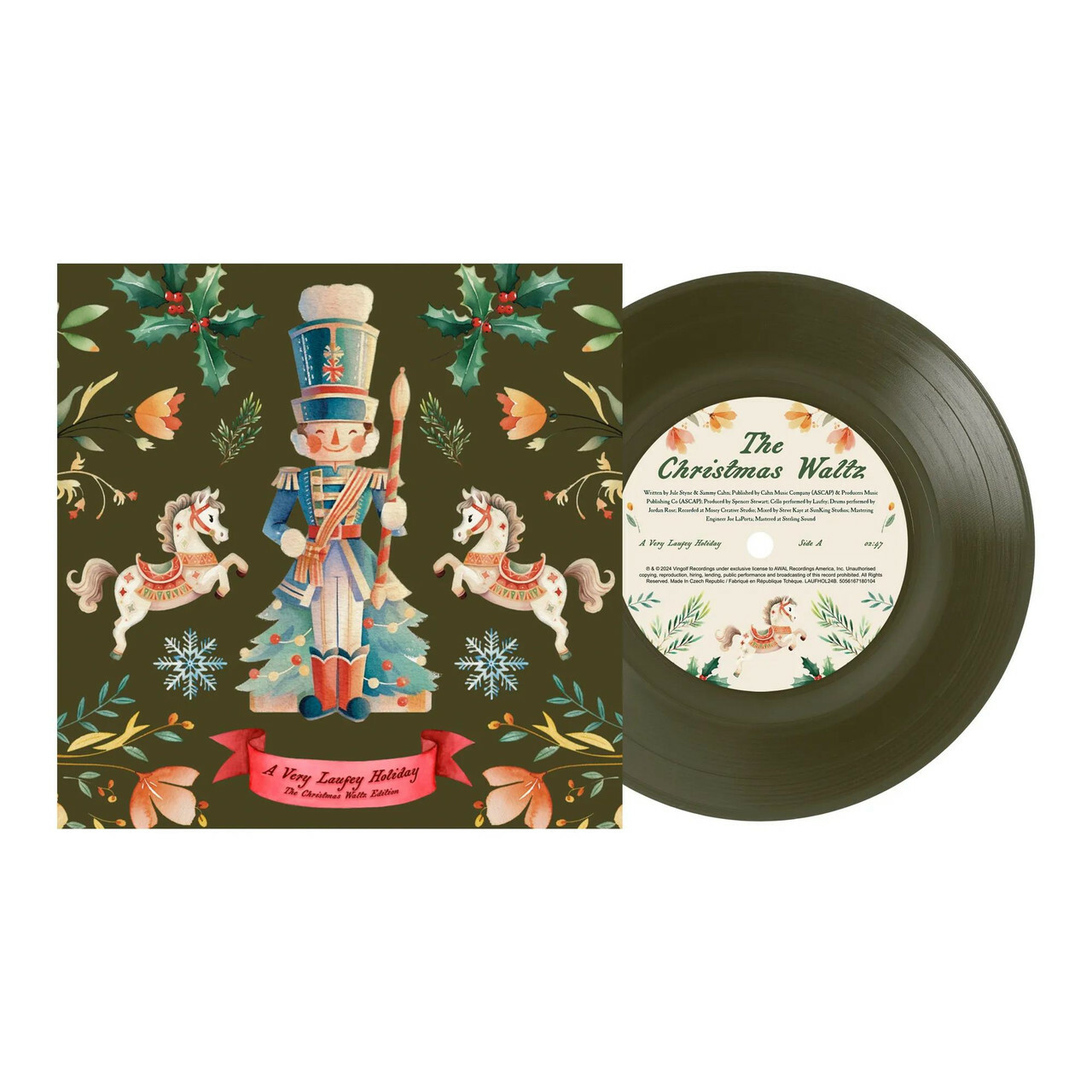 Laufey - Very Laufey Holiday: The Christmas Waltz Edition 7" LP (GREEN)