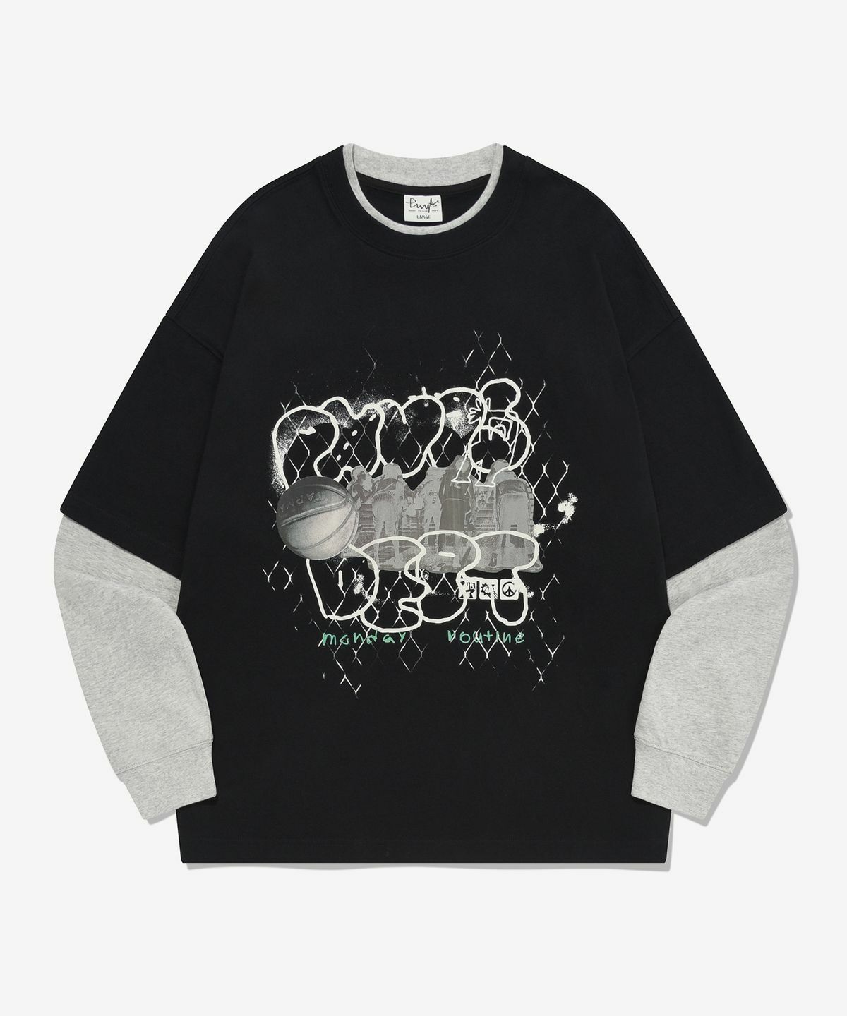 PHYPS COLLEGE BECKET BALL LAYERED LONG SLEEVE