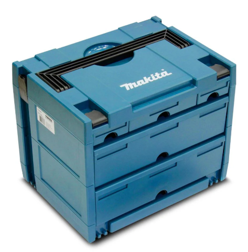"MAKITA"牧田牌 5格抽屜膠工具箱295X395X310mm-[P-84349]