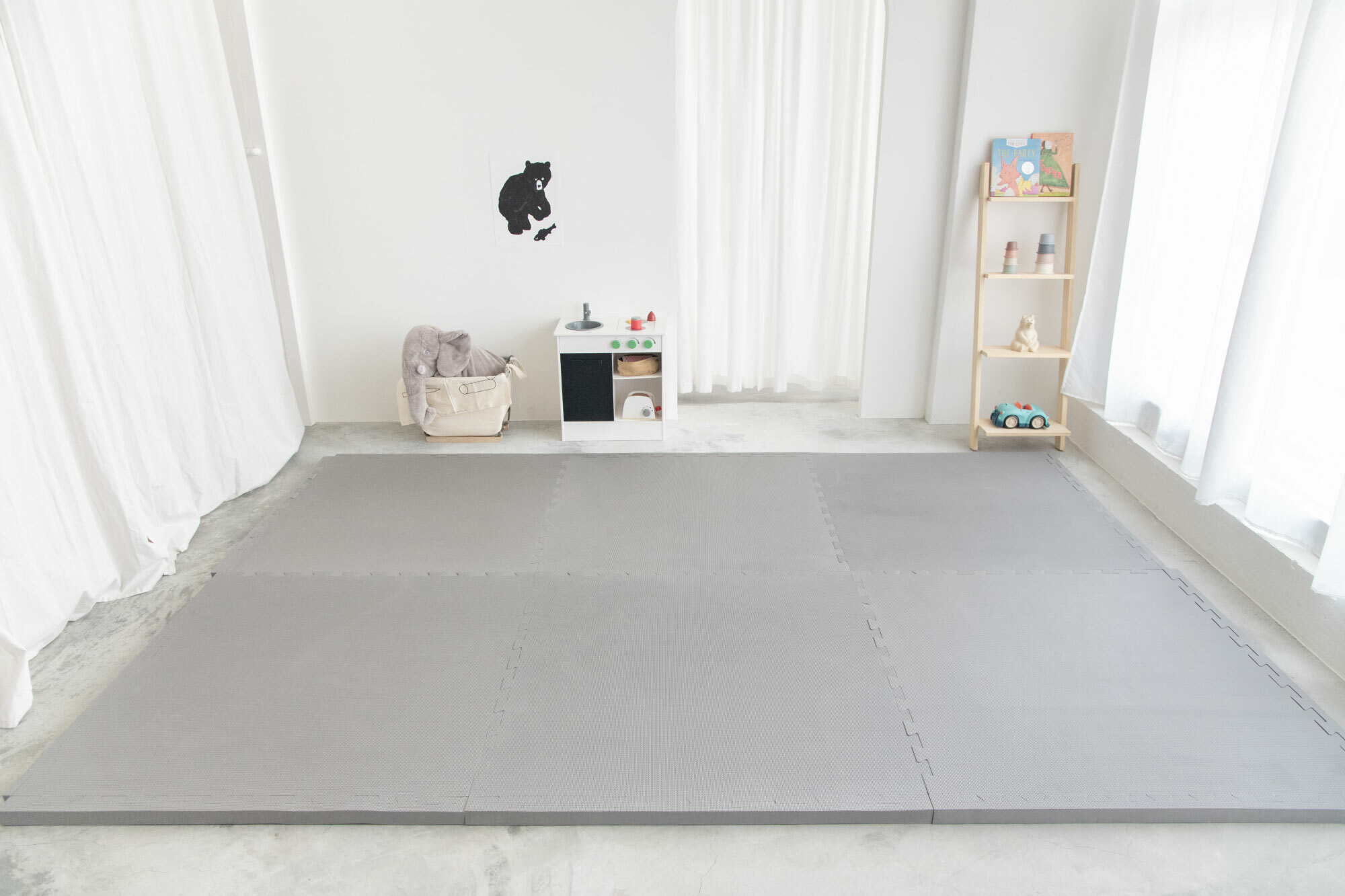 這是一張隔音地墊的照片