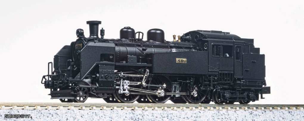 Kato 2021-1 N規 C11 171 SL冬季濕原號 蒸汽車