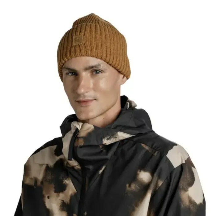 【BUFF】RUTGER 針織保暖帽-淺咖啡/ BFL129694-333