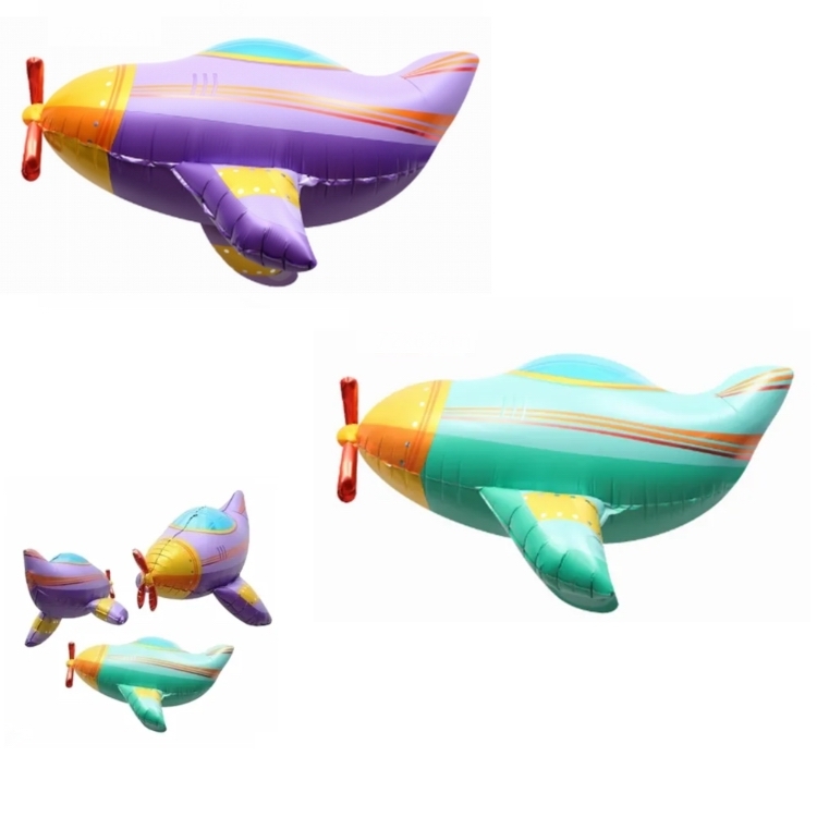4D 大型飛機鋁膜氣球👉 現貨