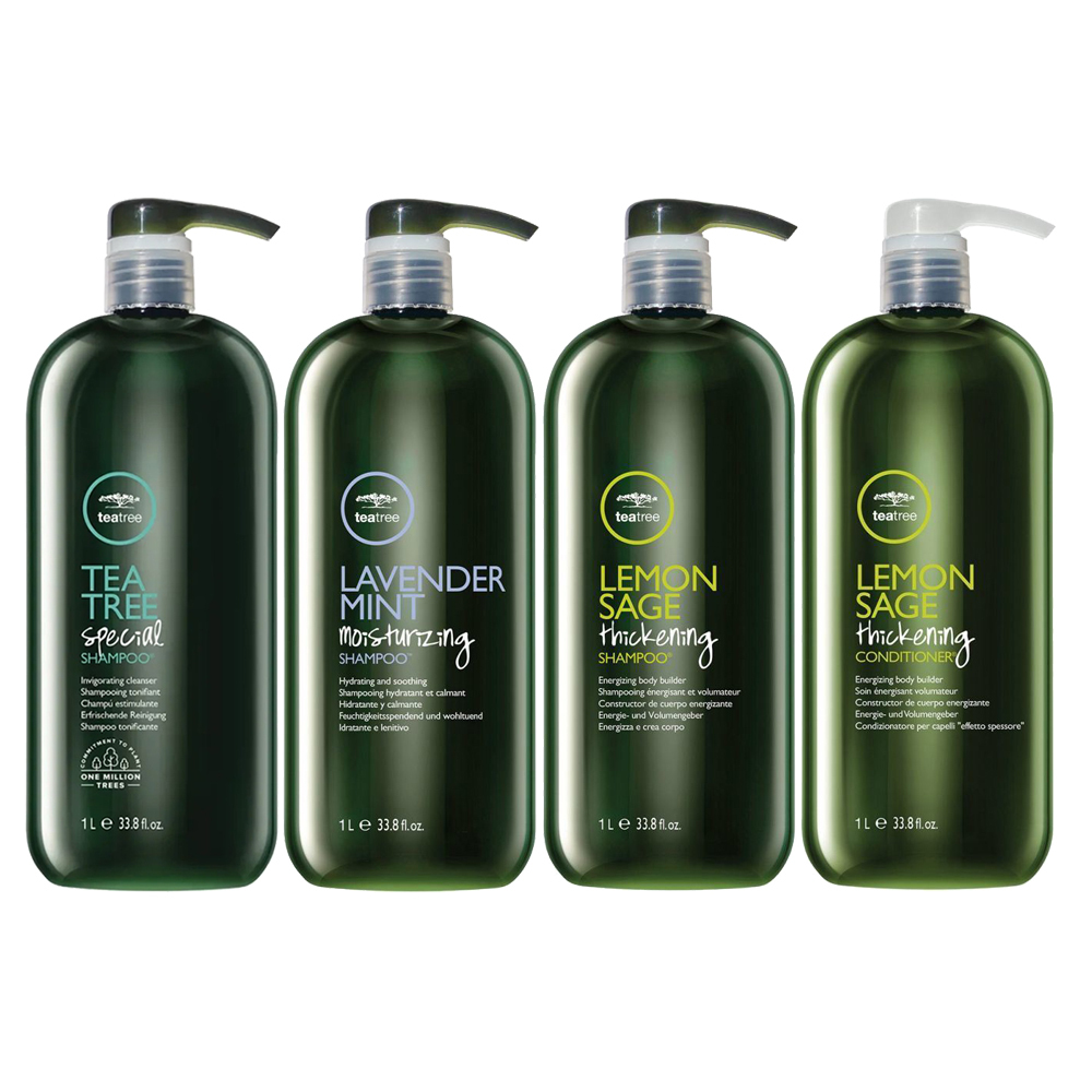 Paul Mitchell肯邦 茶樹 / 薰衣草 / 鼠尾草  洗髮精/潤髮素 ( 舊包裝) 1000ml - 多款任選