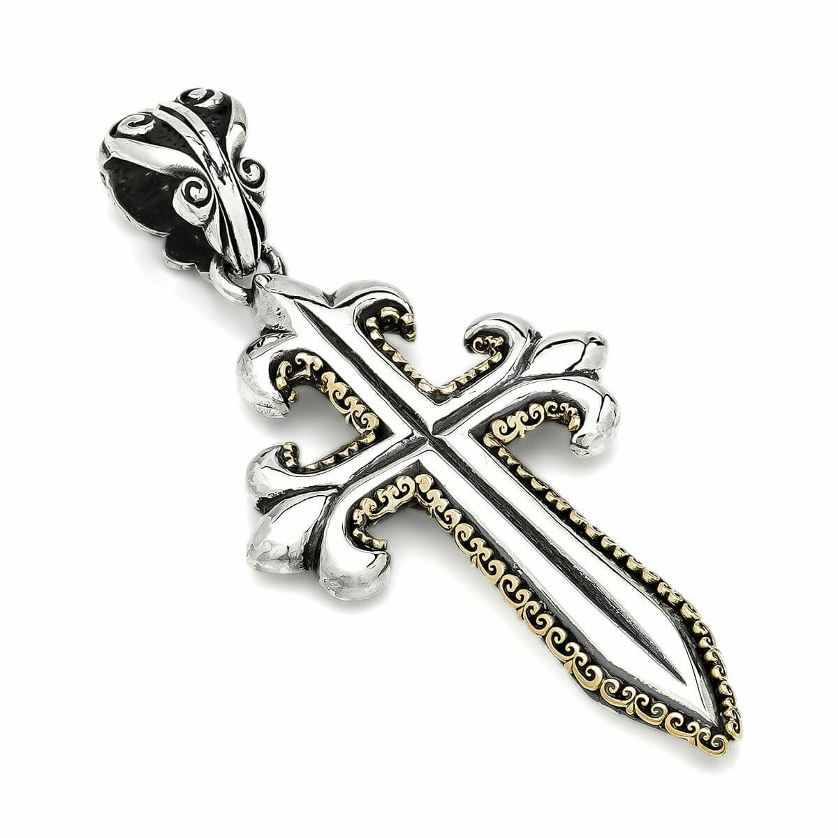 大尺寸十字劍墜飾- 18K金限量版(JLTP143ltd)