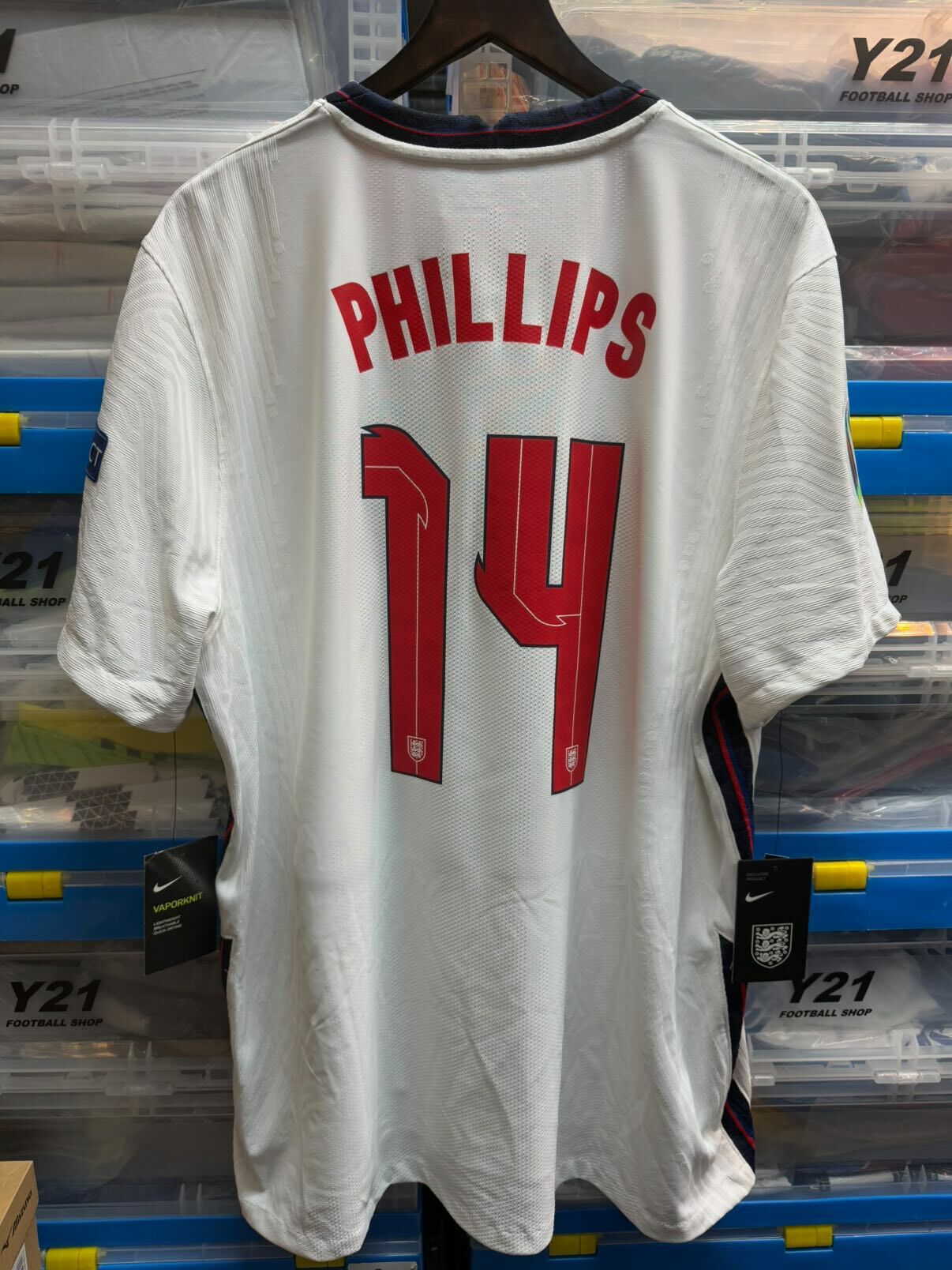 2020 英格蘭主場球員版 #14 PHILLIPS (BRAND NEW , 10/10)