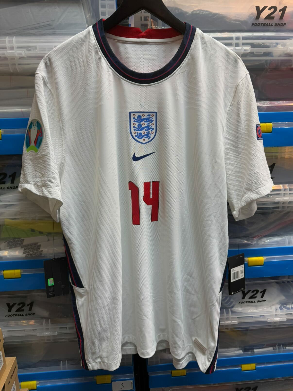 2020 英格蘭主場球員版 #14 PHILLIPS (BRAND NEW , 10/10)