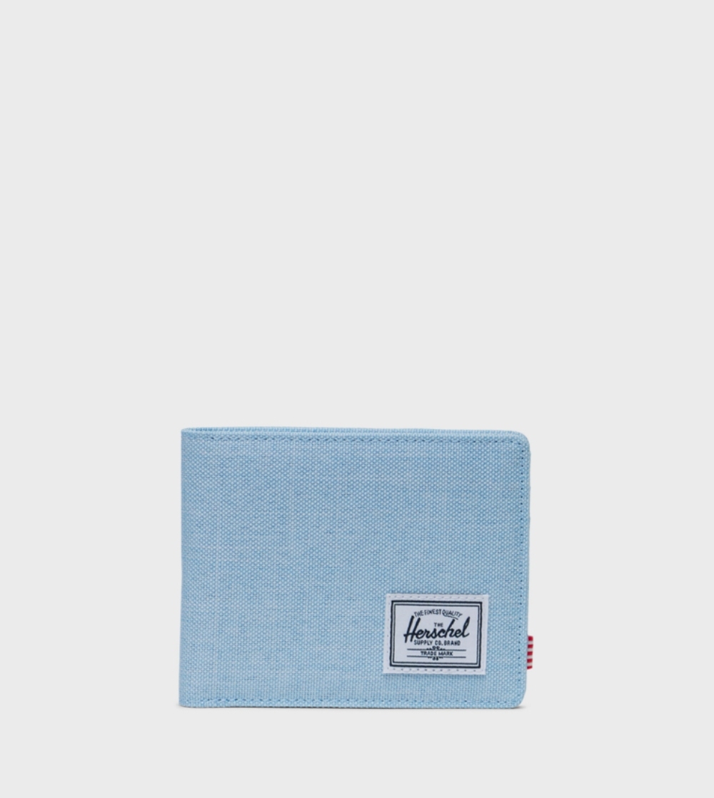 【Herschel】Roy Wallet 零錢包 錢包-黑/淺藍