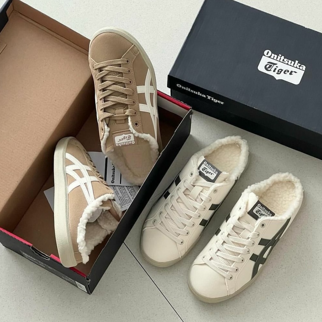 【現貨】Onitsuka Tiger DD Trainer Sabot 鬼塚虎 懶人鞋 毛毛 穆勒鞋