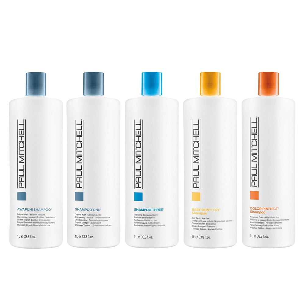 Paul Mitchell肯邦  1號 / 2號 / 3號 / 護色 / 浦意 / 乖寶寶 洗髮精 1000ml - 多款任選