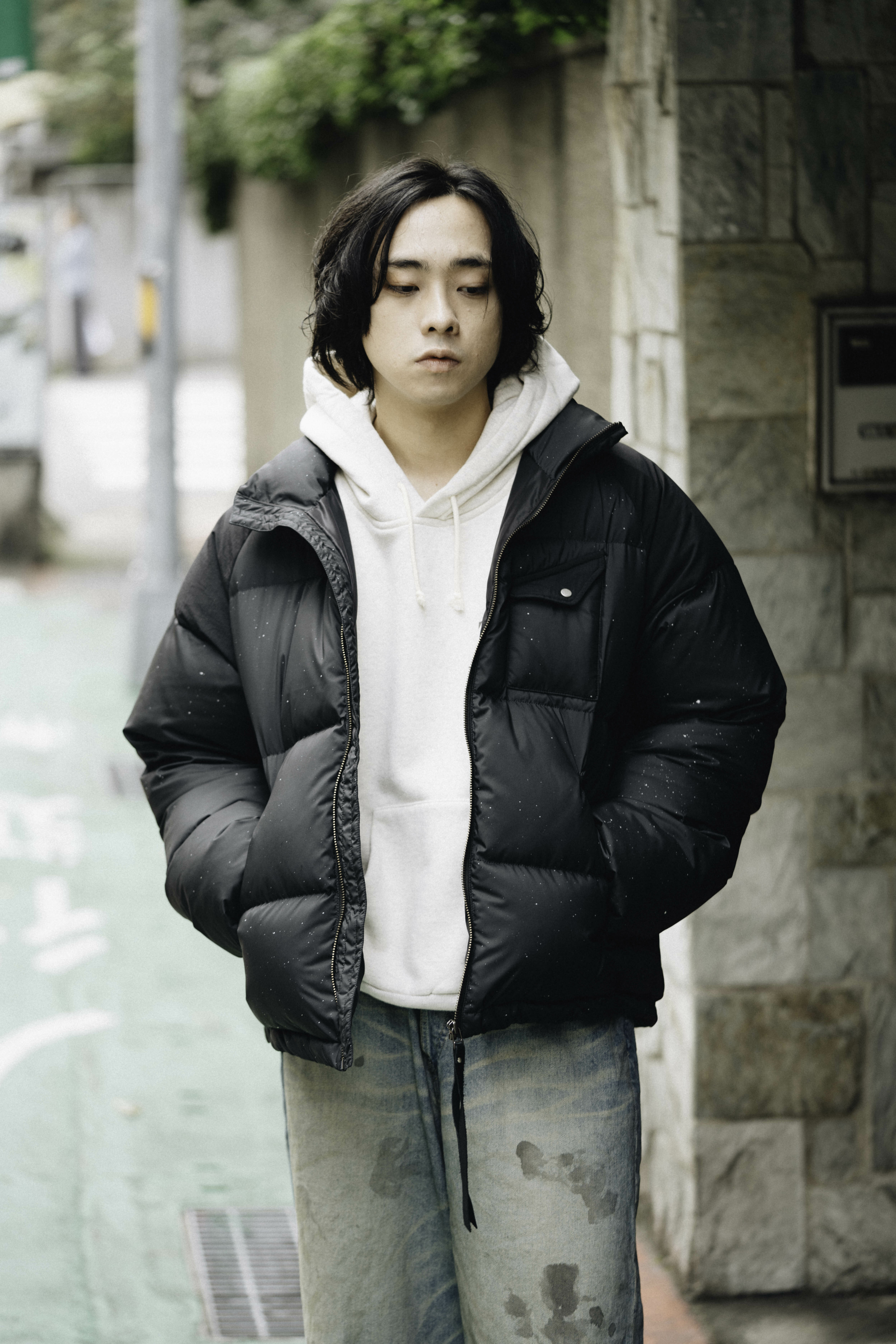 Name. - ASTRAL PATTERN DOWN JACKET / BLACK Name. - ASTRAL PATTERN DOWN JACKET / BLACK