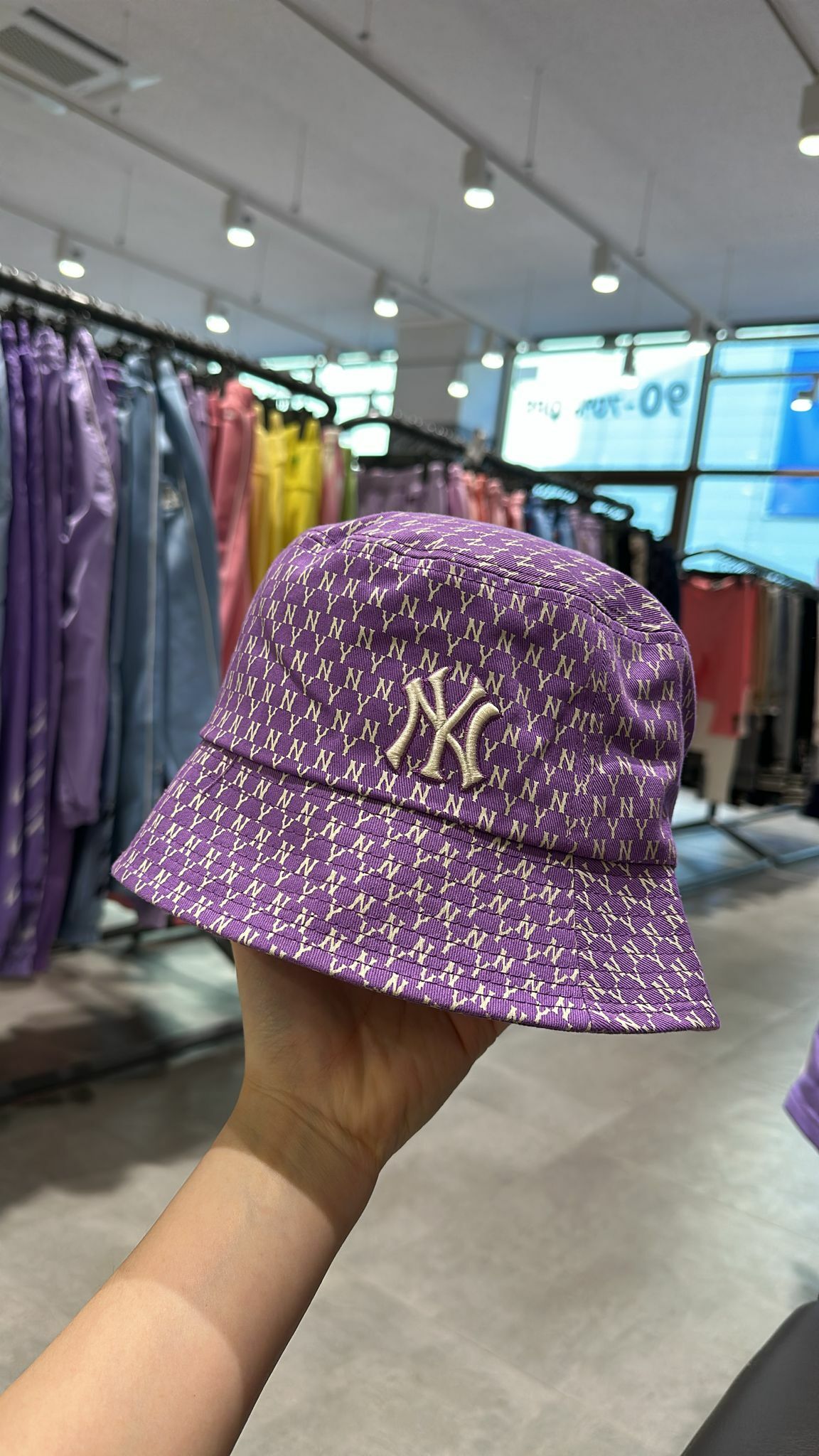 【現貨】MLB KRB1213211 NY 小LOGO款漁夫帽