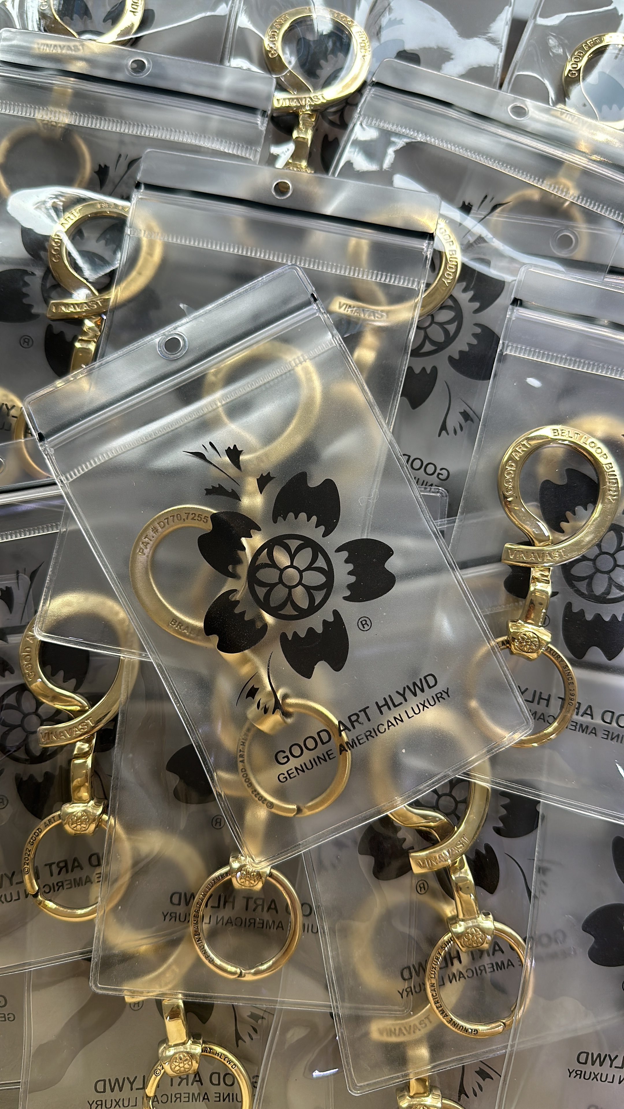 Goodarthlywd x Vinavast Brass belt loop buddy limited edition