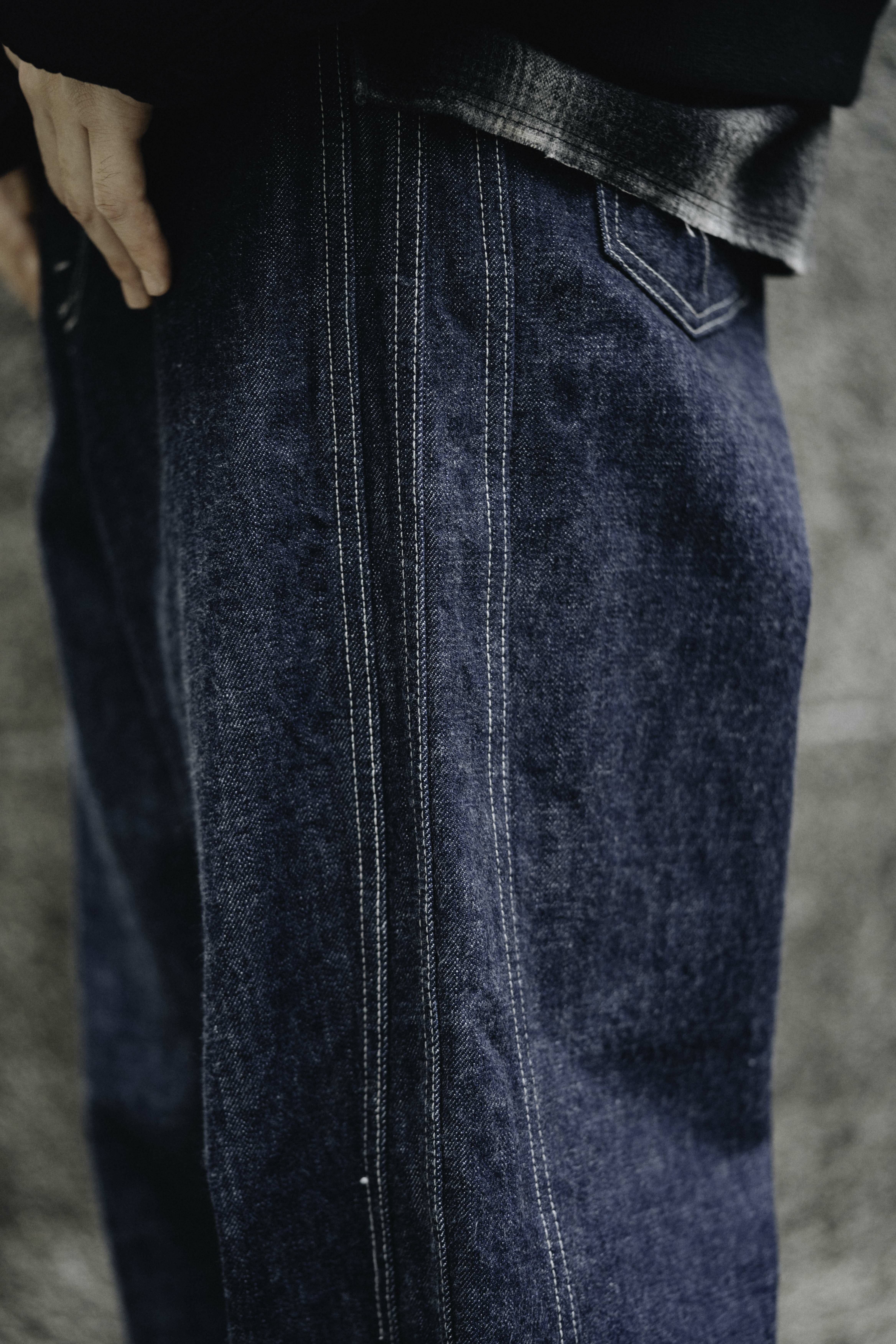 ROTOL - TRIPLE SEAMS 6P DENIM WASHED / INDIGO
