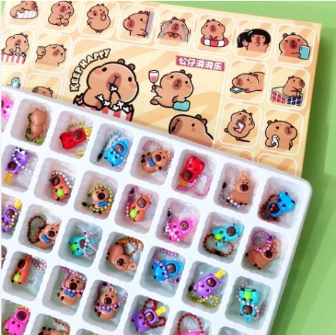 清货优惠 40洞洞乐盲盒公仔戳戳乐