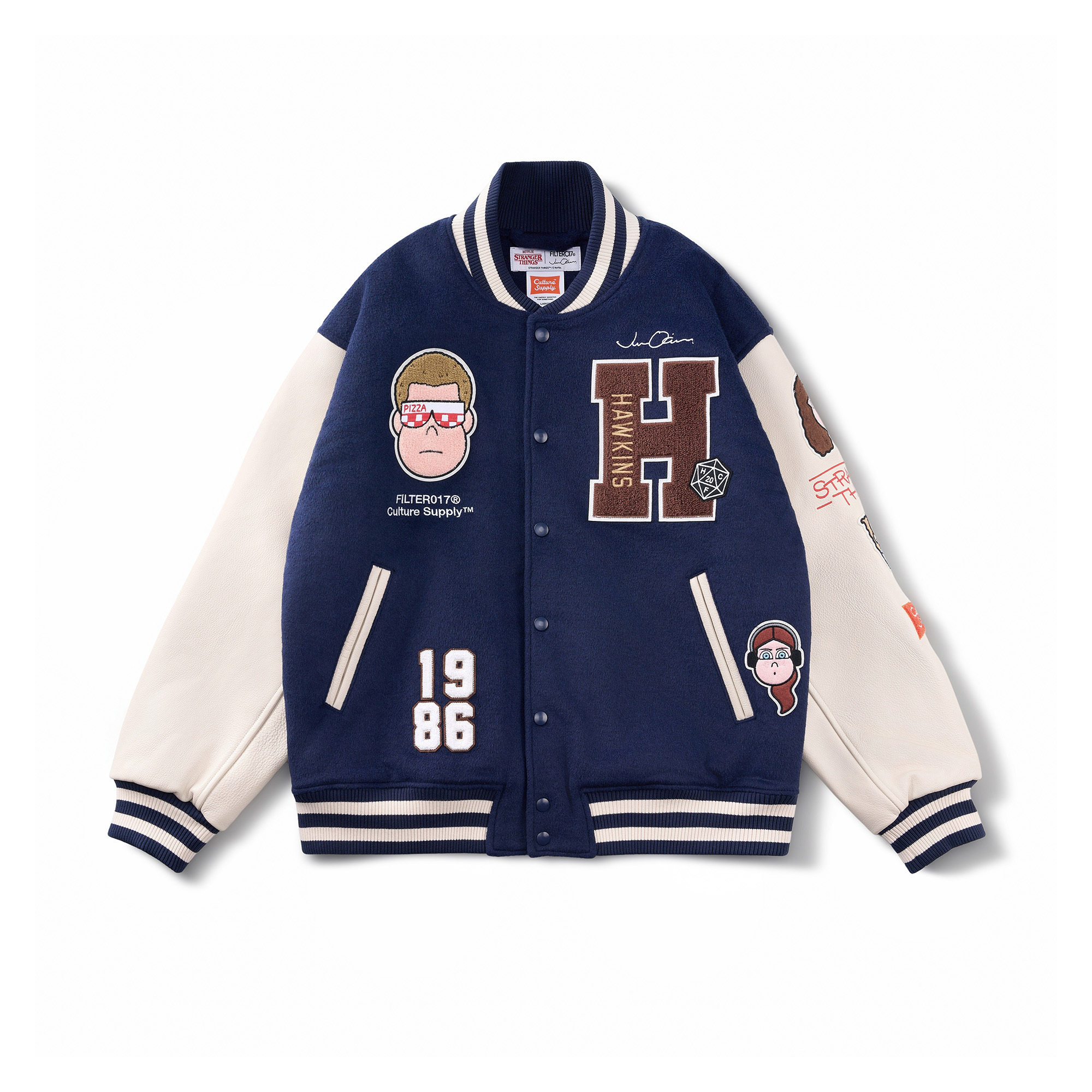 Filter017 X 怪奇物語 棒球外套