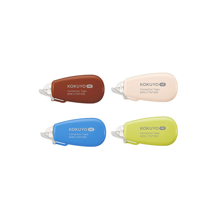 KOKUYO ME 象牙白修正帶B罫6m- 網球綠