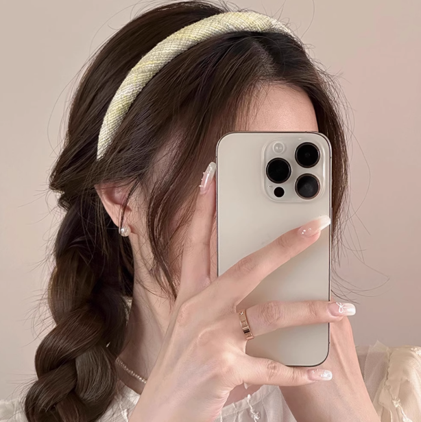 [2 FOR RM10] Country Style High Crown Top Chanel-Inspired Headband
