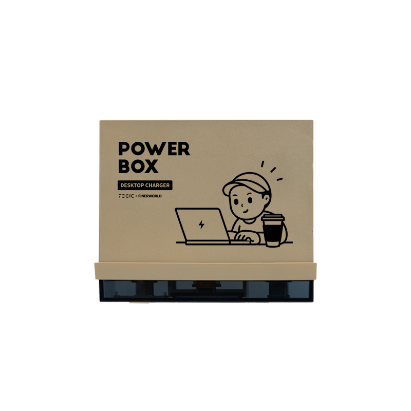 Finerworld x Tegic 130W 快速充電座 （適用MacBook、iPhone、電腦遊戲玩家)