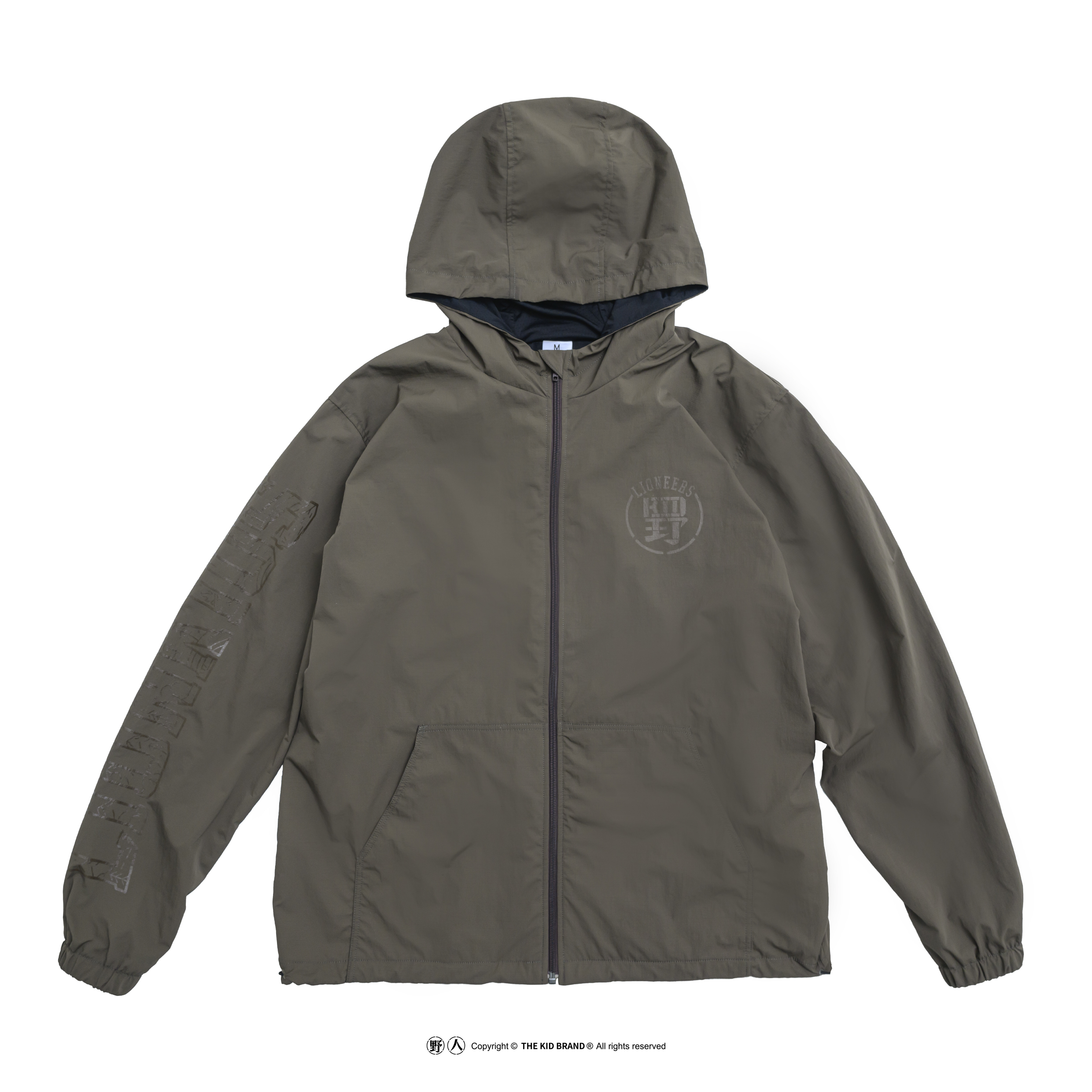 24-25 LIONEERS x KID ® 風衣外套｜竹綠