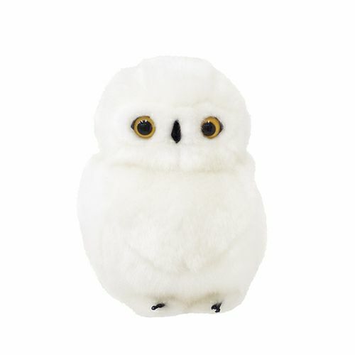 日本吉德 14cm 白色貓頭鷹娃娃 -180802