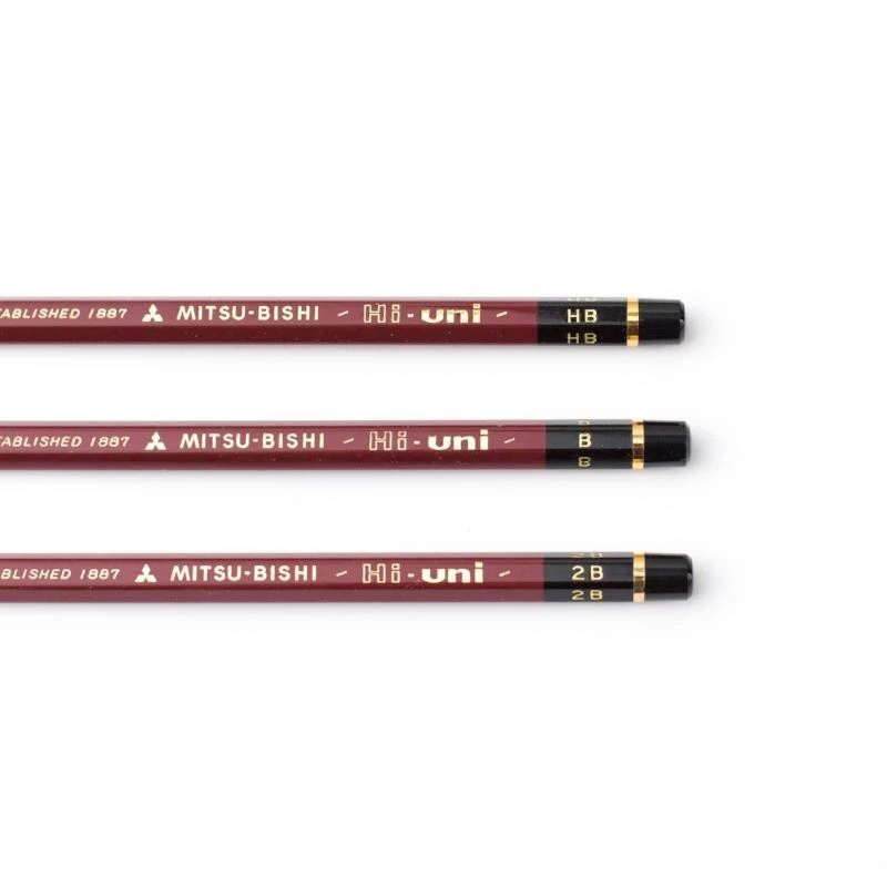 三菱Hi-uni 日本製最高品質繪圖鉛筆經典鉛筆