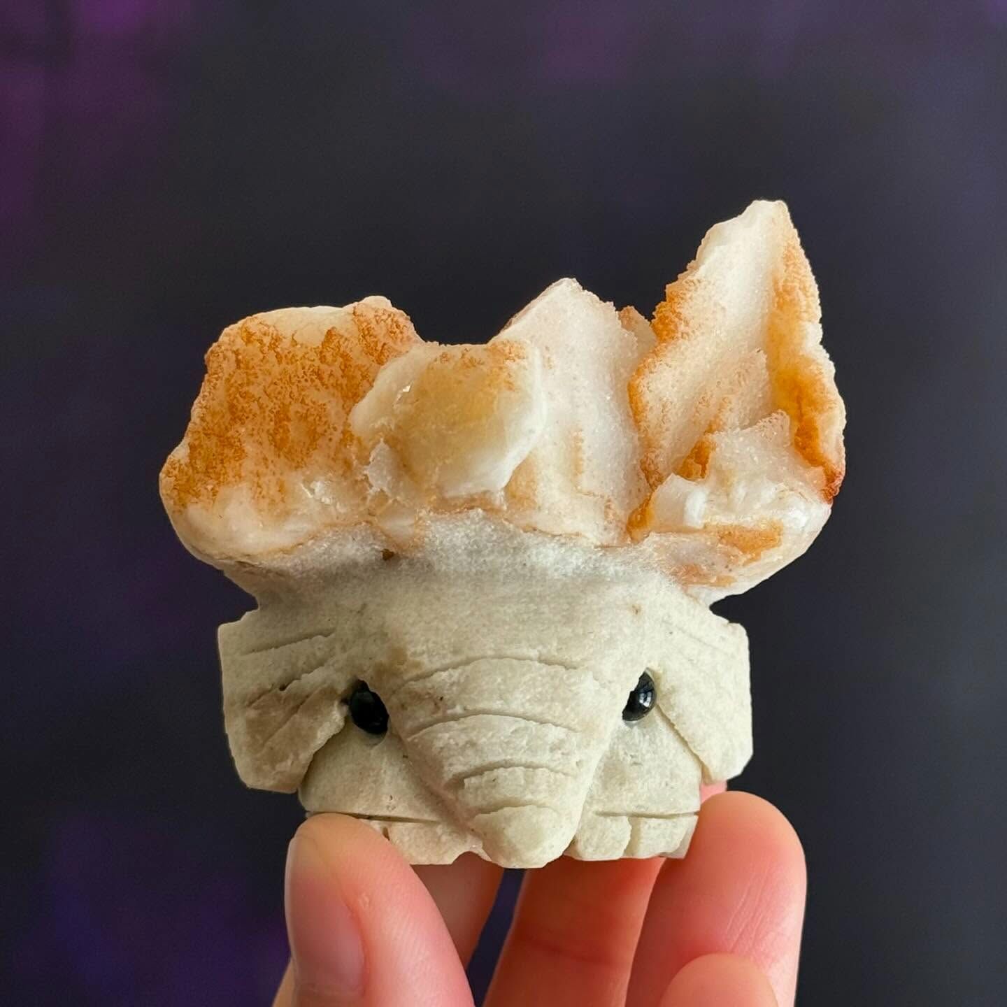 [原石] 釩鉛礦 大象擺件