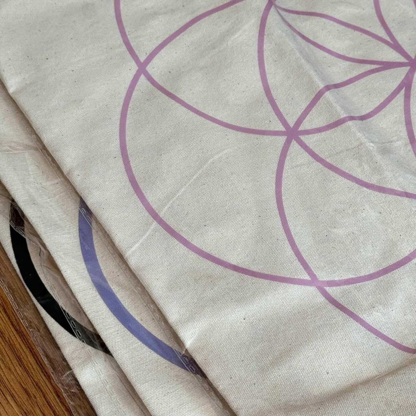 [原石] 靈性圖騰 生命之花 帆布 水晶陣布