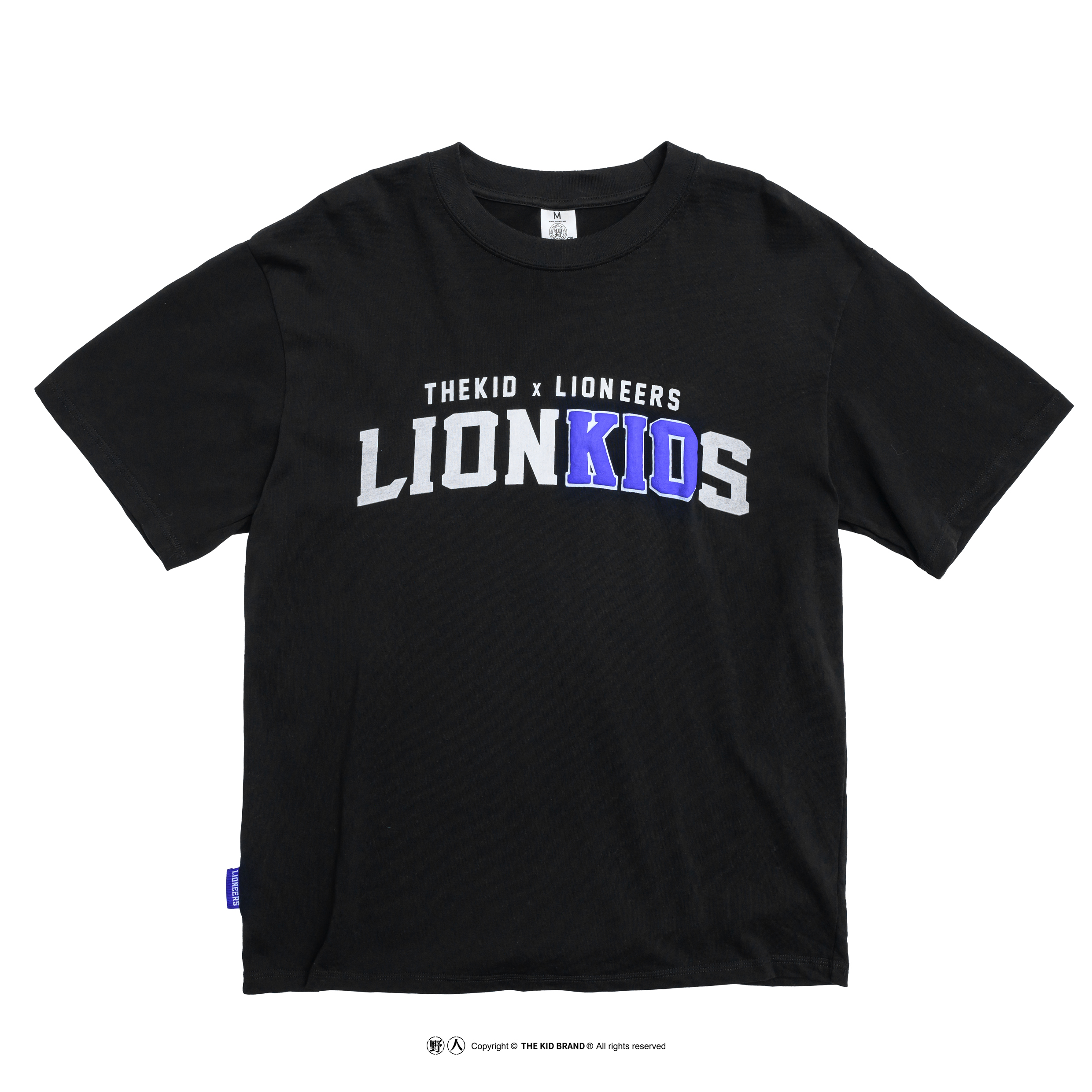 24-25 LIONEERS x KID ® 短TEE｜黑