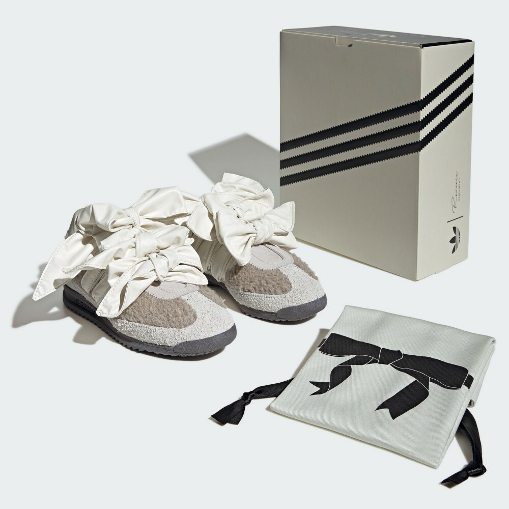 【adidas X CAROLINE HU - SL 72 OG W 聯名限定鞋款 - 米白灰 】