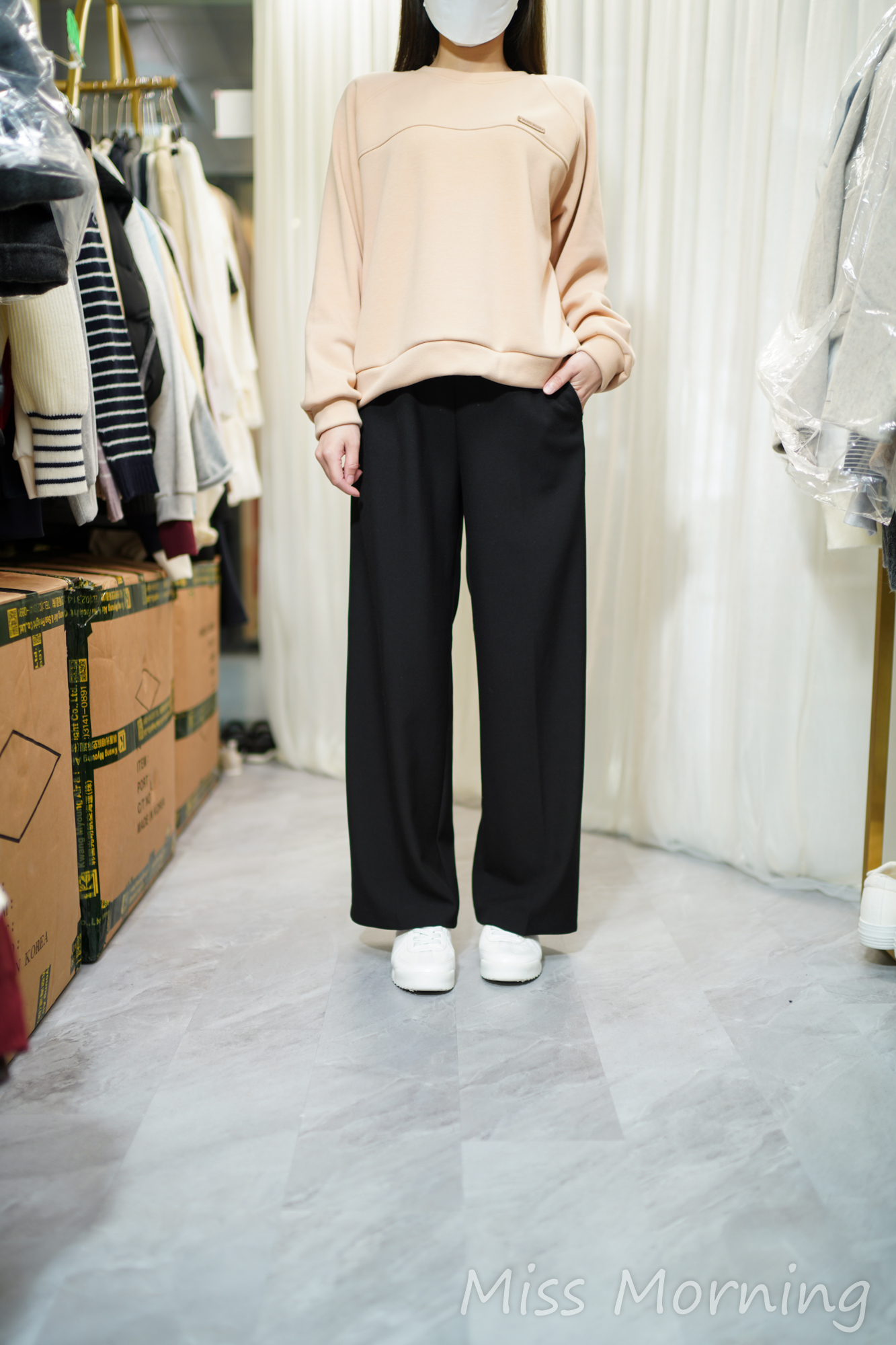 悠閑返工兩穿高質4季料西褲(33864)