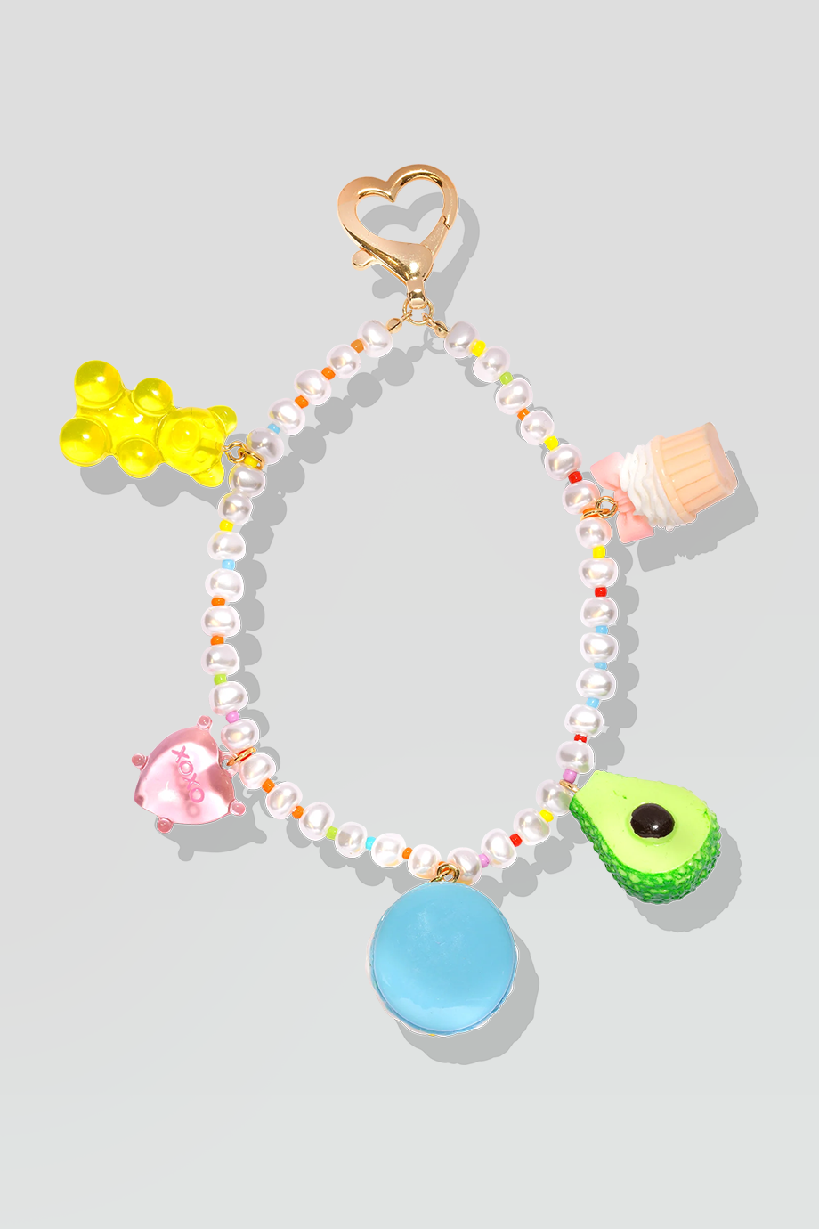 Crystal Haze｜XOXO 復古小熊串珠包包掛飾