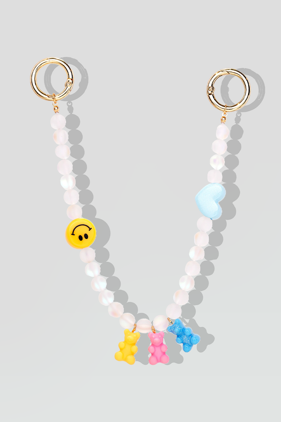 Crystal Haze｜BEAR WITH ME 復古小熊串珠包包掛飾