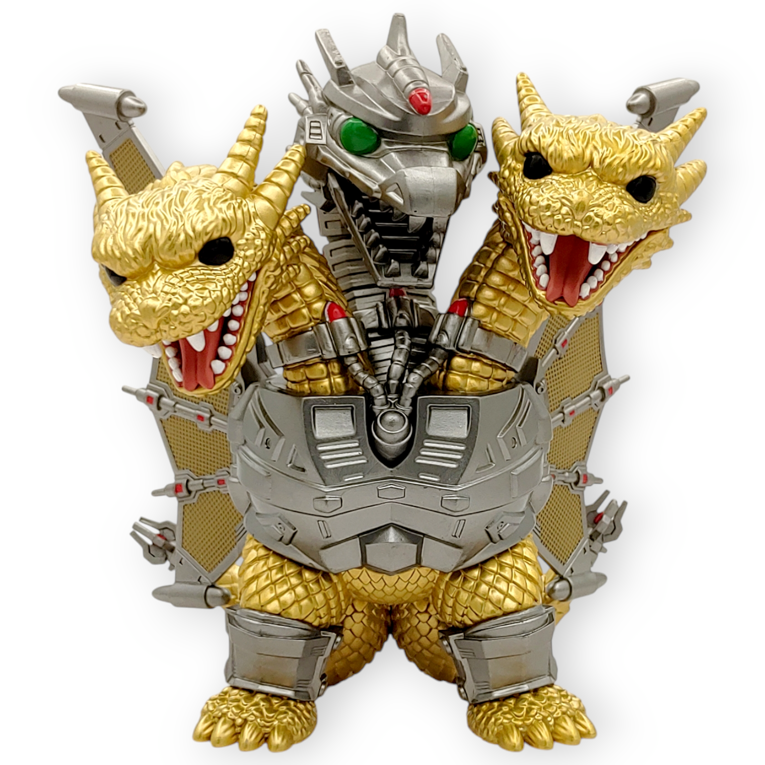 FUNKO POP <哥斯拉70週年_哥斯拉vs王者基多拉>6吋機械三頭龍基多拉-No.1668
