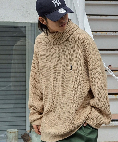 #現貨 日本限定 U.S. POLO ASSN. 高領 刺繡圓領針織衫 四色