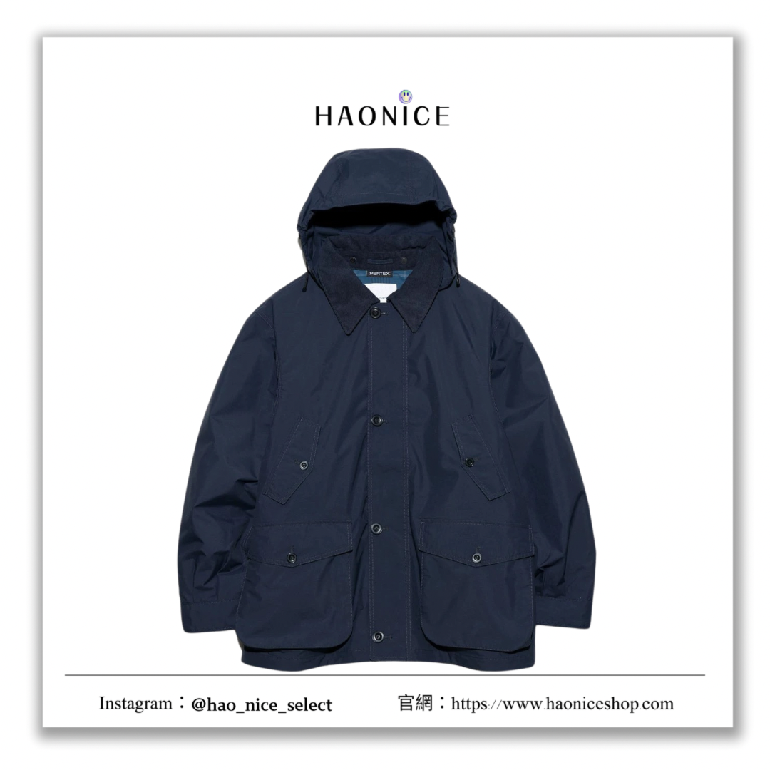 【HAO NICE】日系潮流 NANAMICA 24AW日系復古風秋冬新款 多機能口袋可脫帽防潑水材質 長袖 夾克外套