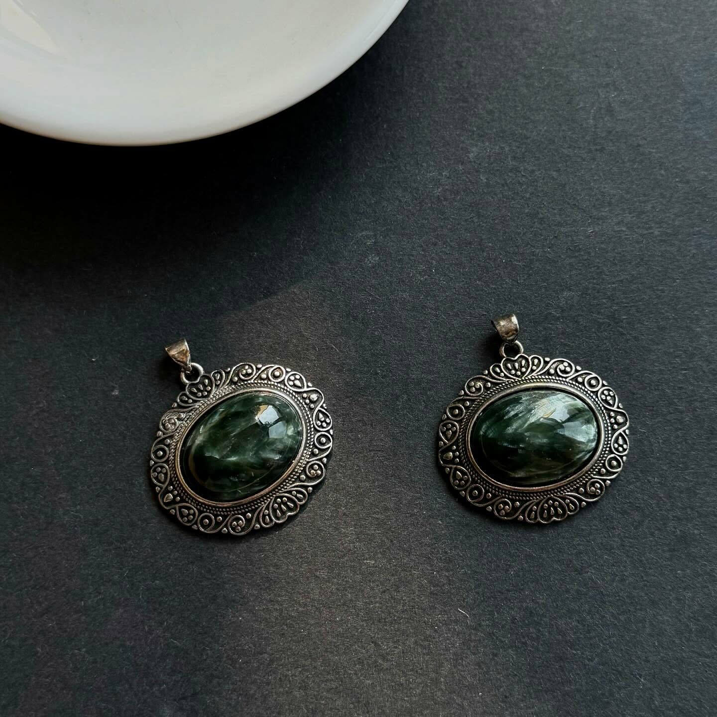 [原石] 綠龍晶 項鍊吊墜