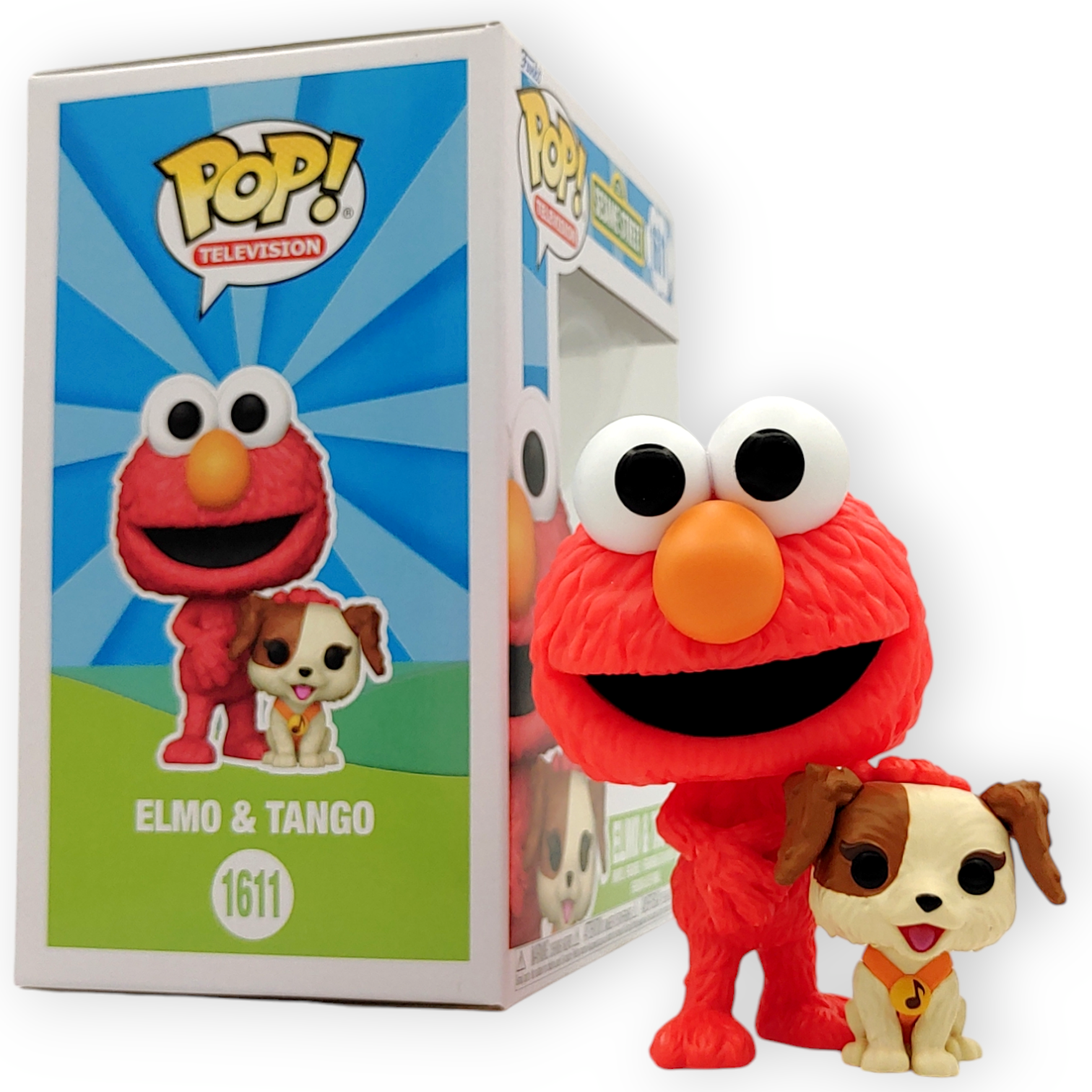 FUNKO POP<芝麻街>艾蒙與探狗-No.1611