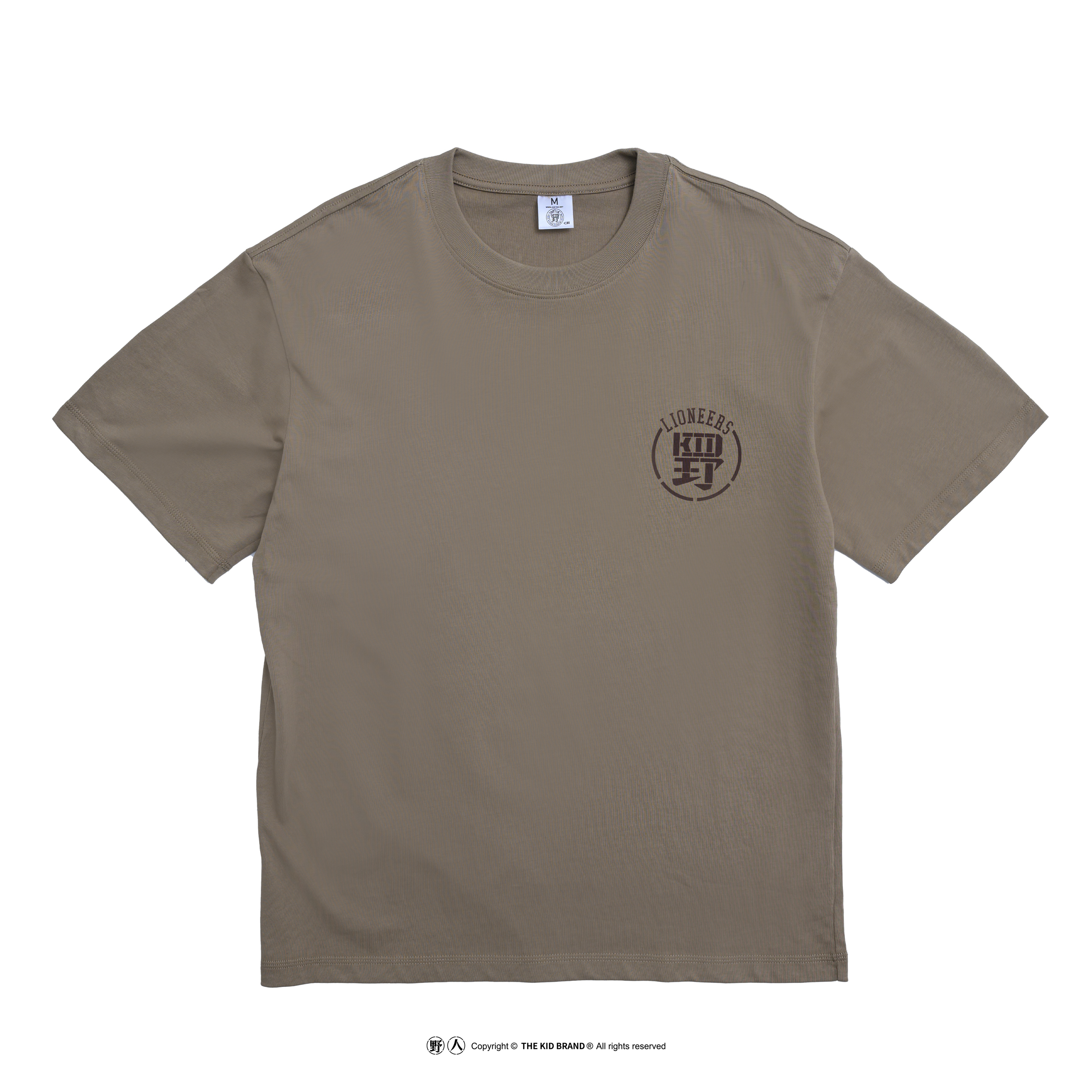24-25 LIONEERS x KID ® 野人短TEE｜卡其