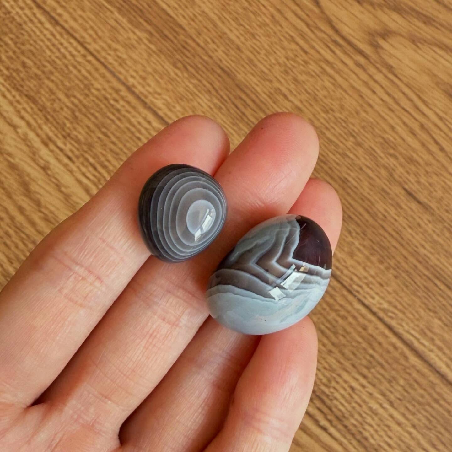 [原石] 波斯瓦那 瑪瑙 水晶滾石