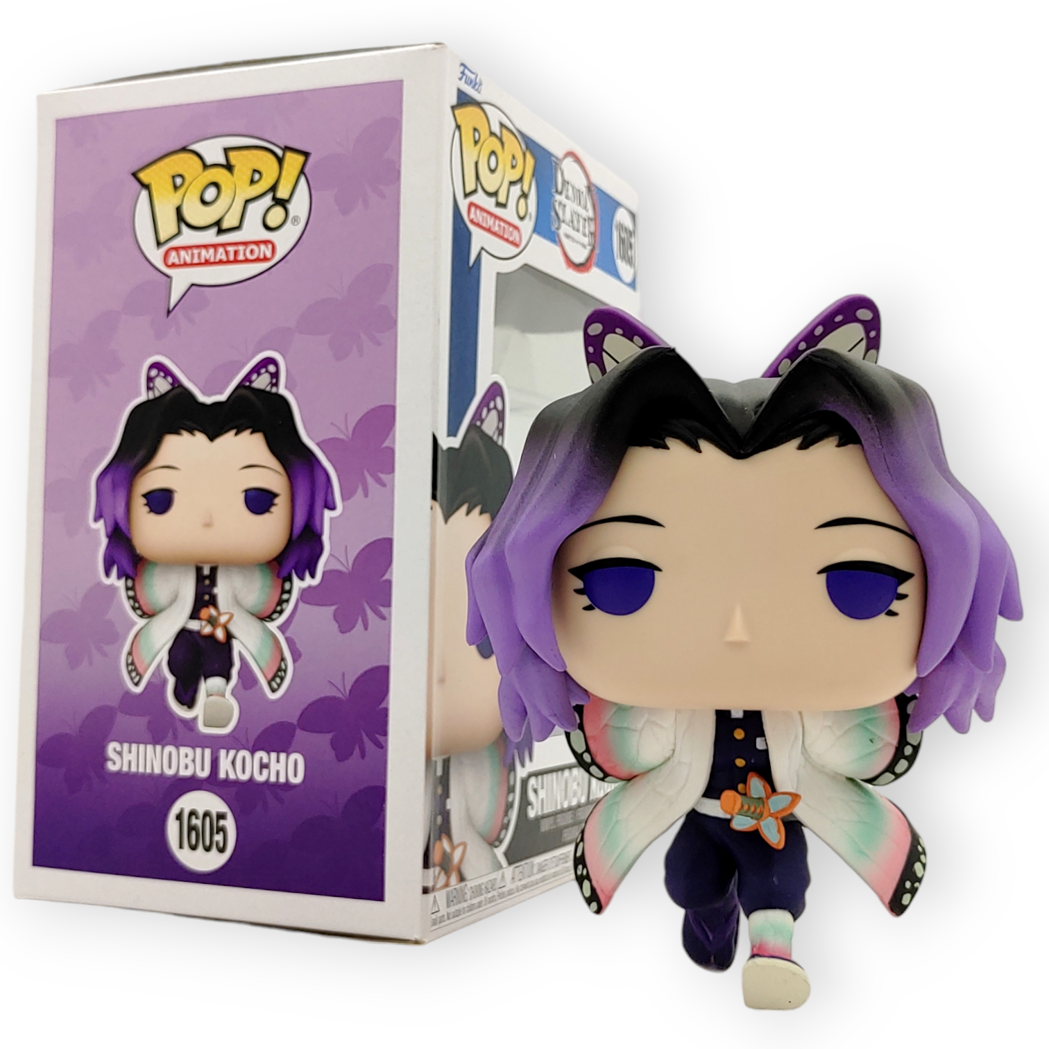 FUNKO POP<鬼滅之刃>蟲柱.胡蝶忍_跳躍-No.1605