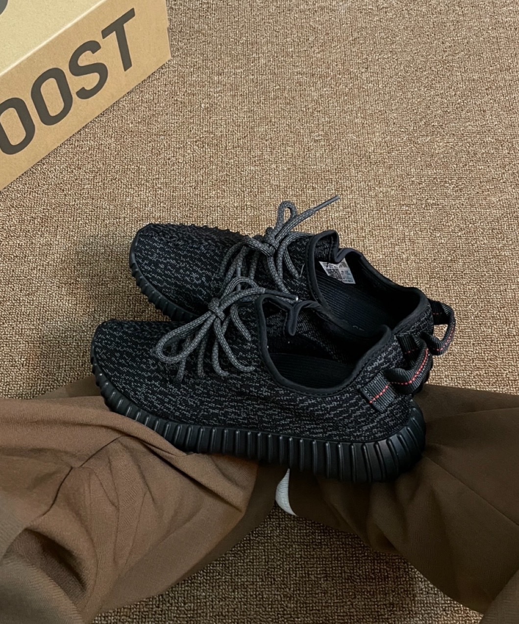 Adidas Yeezy Boost 350 Pirate Black 海盜黑