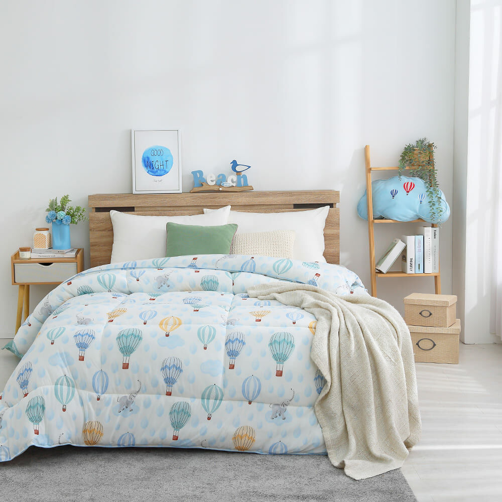 【藍貓Blue cat】石墨烯能量發熱雲朵被-台灣製造