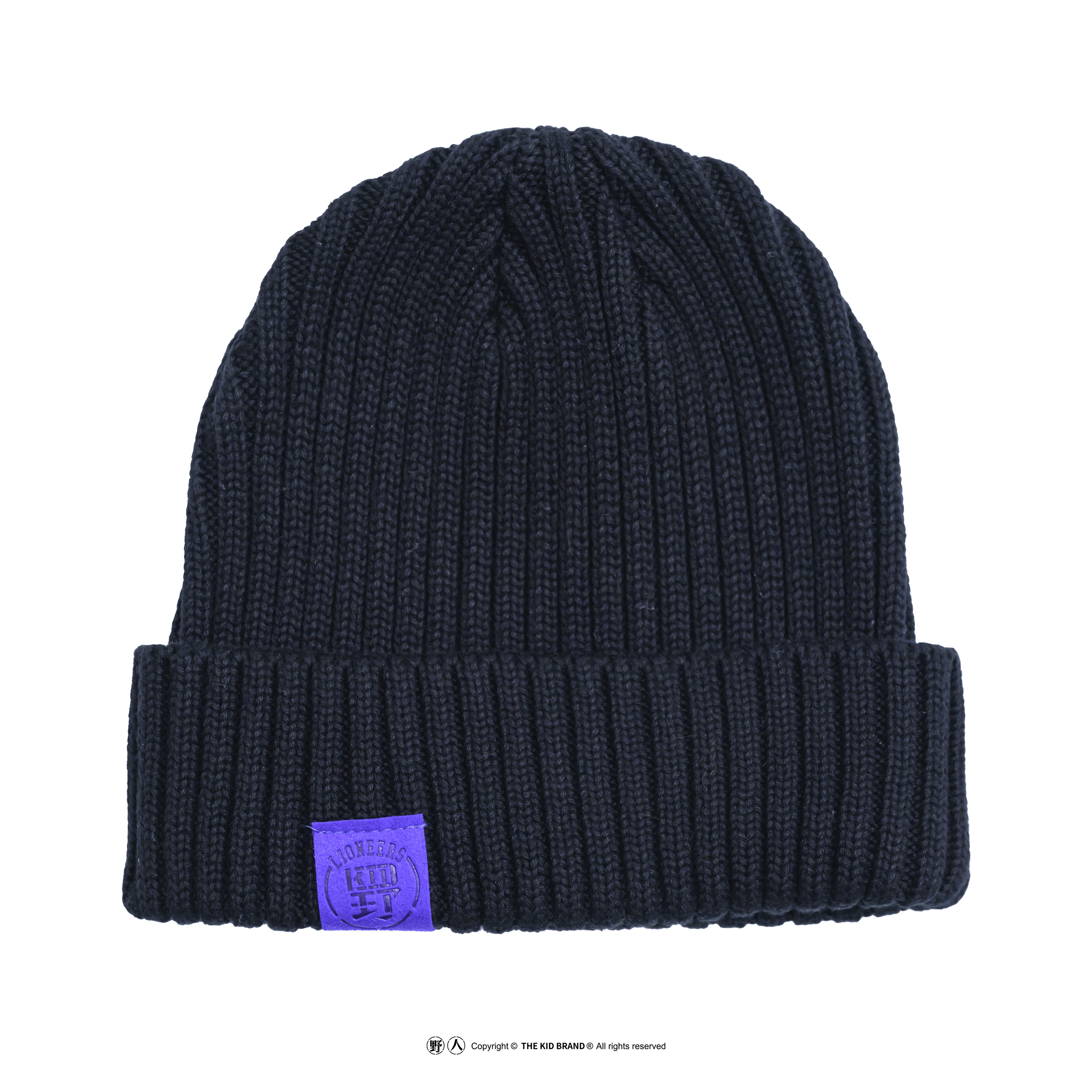 24-25 LIONEERS x KID ® 針織毛帽｜黑