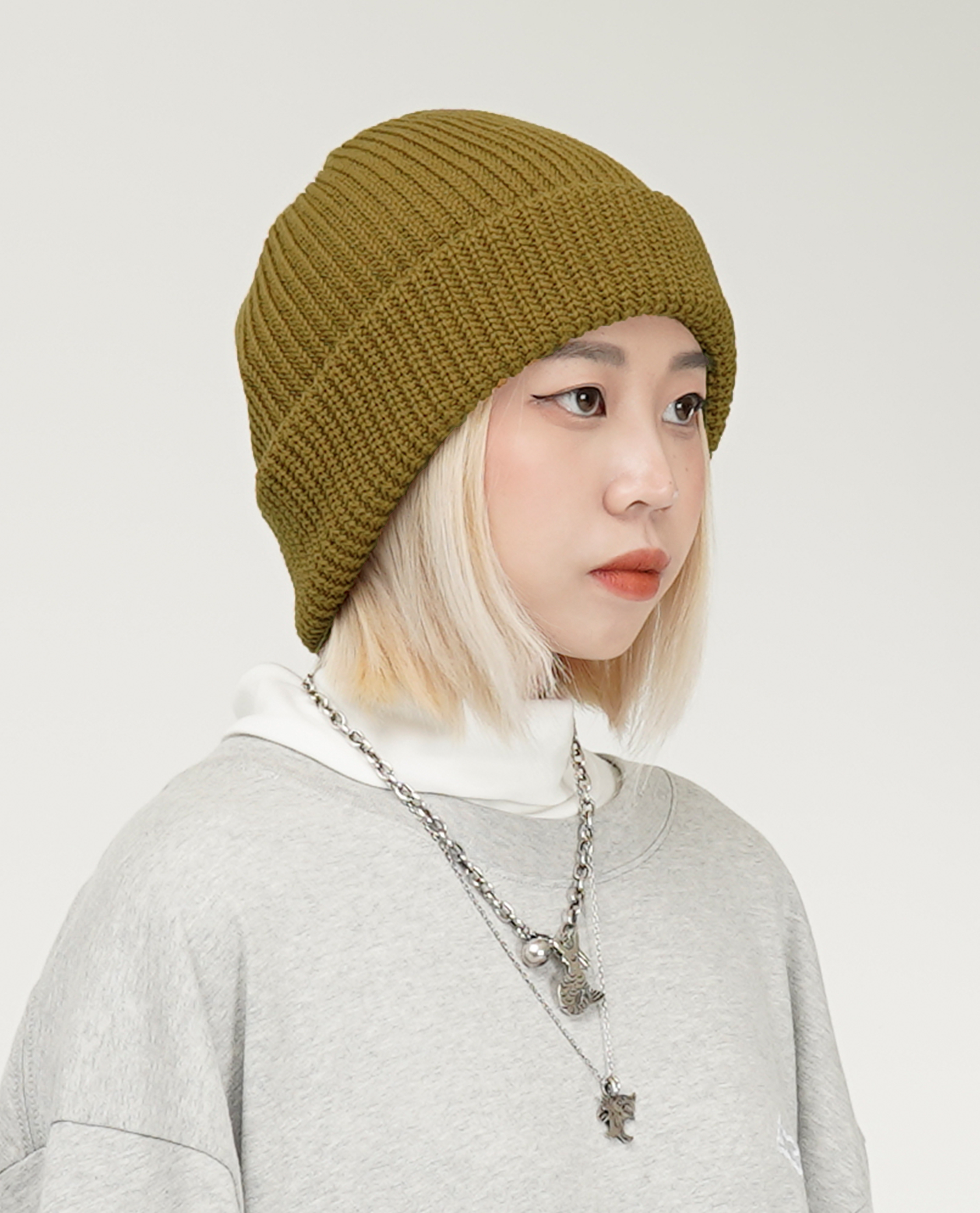 CPH Cuff Knit Cap / Seamless Rib - 24FW