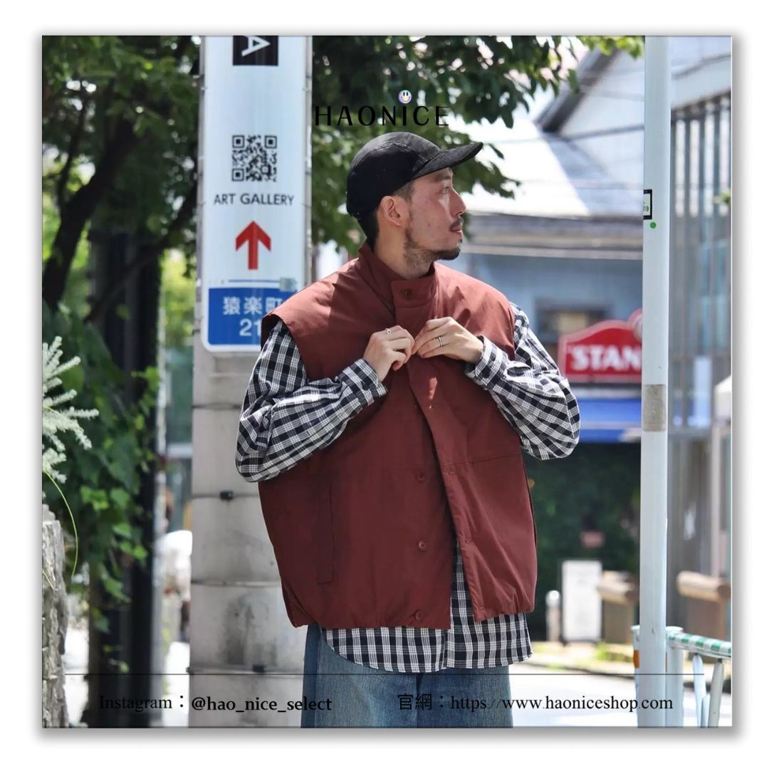 【HAO NICE】NANAMICA INSULATION VEST 24AW 日系戶外機能保暖 防風材質 馬甲背心