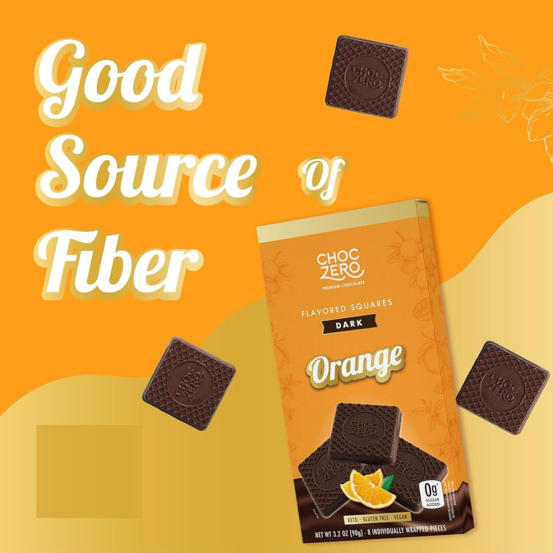 Choczero 純素橙味黑朱古力方塊 90g