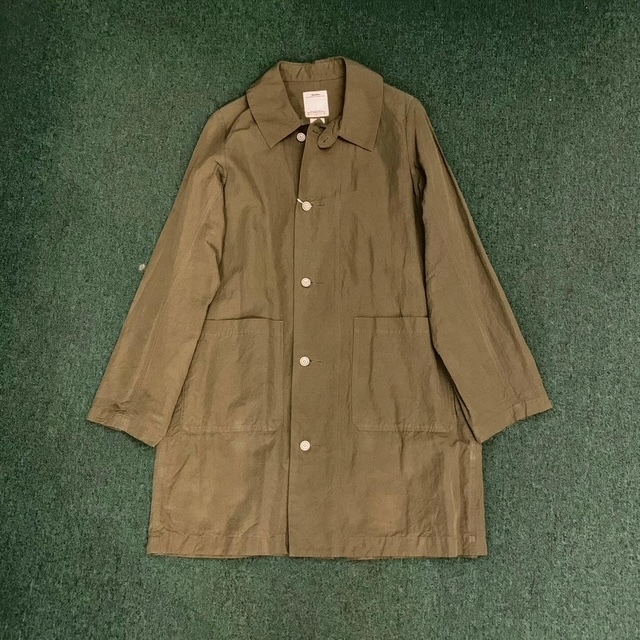ON SALE: VISVIM GREASE MONKEY COAT (C/LI) - OLIVE SIZE 3 PRE ORDER ITEM (預訂中)